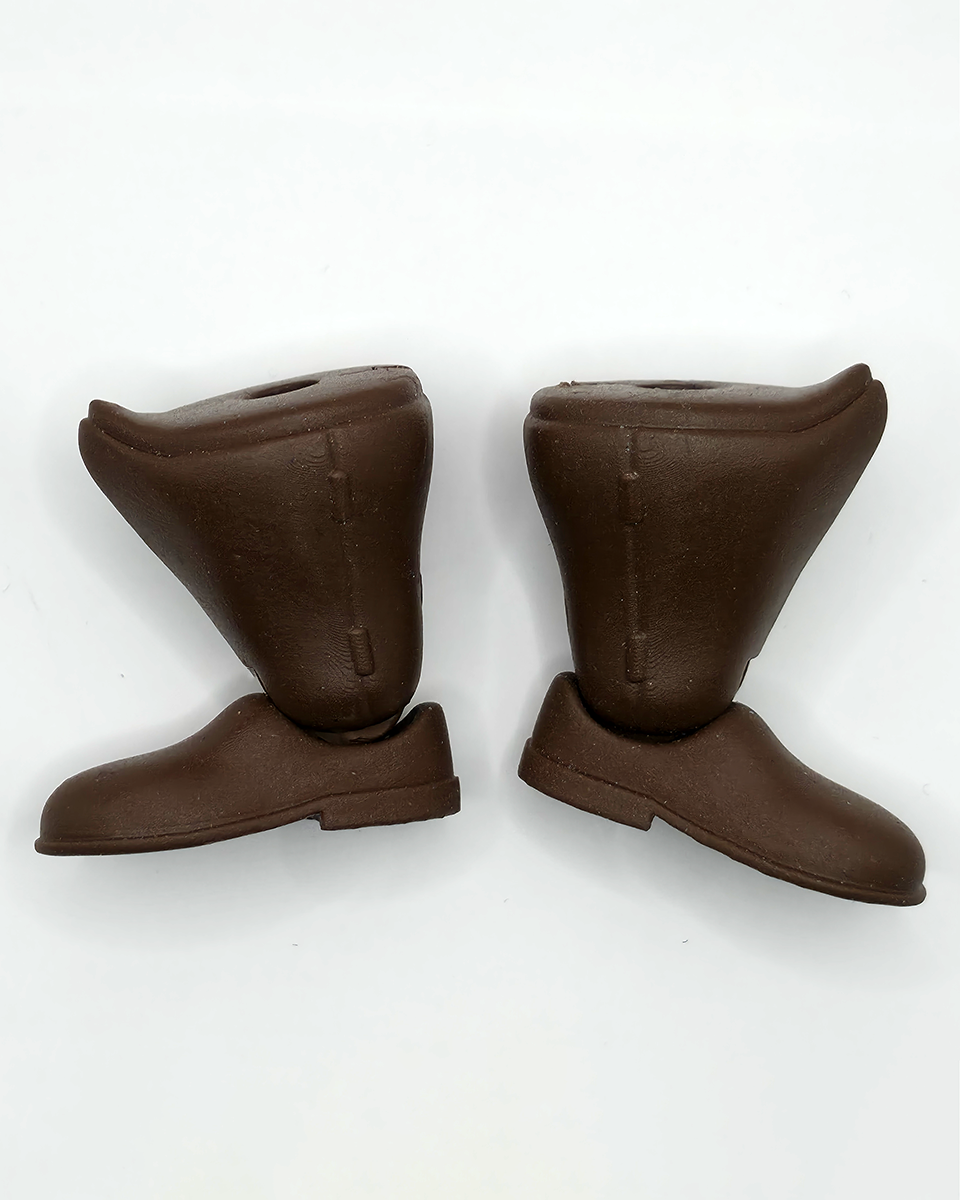 Elder Scalloped Lower Legs + Boot-Feet Pair with Articulation for Modern Retro || PRE-ORDER