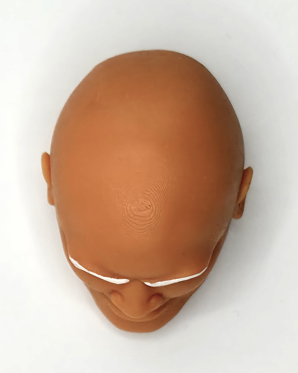 Elder Prime Head No Beard Painted || PRE-ORDER