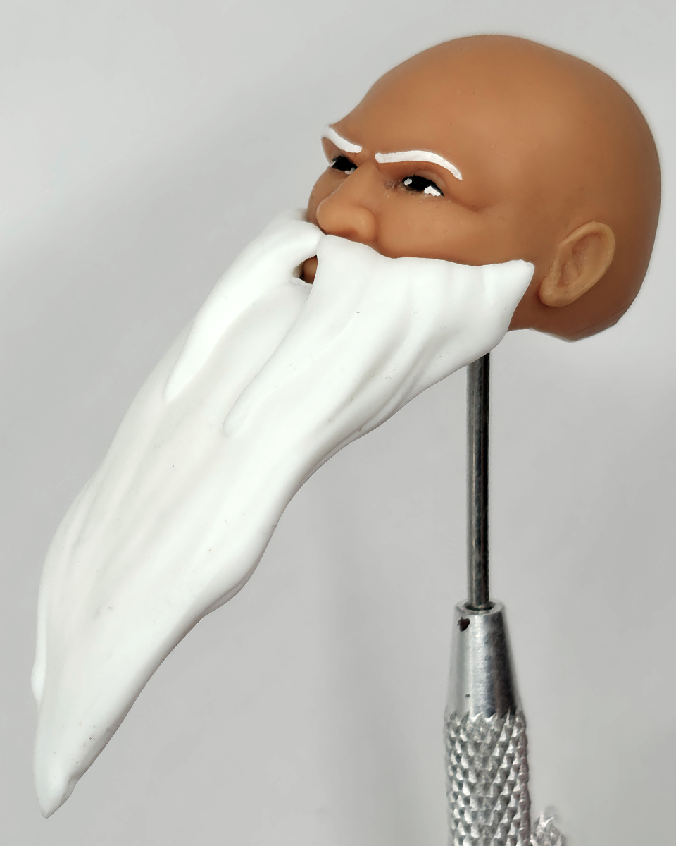 Elder Prime Head with Beard Painted || PRE-ORDER