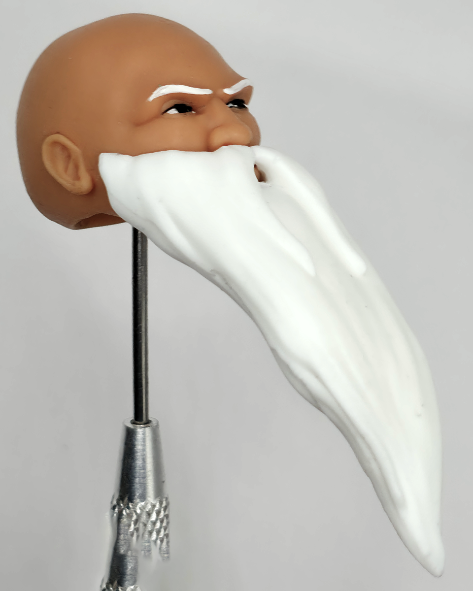 Elder Prime Head with Beard Painted || PRE-ORDER