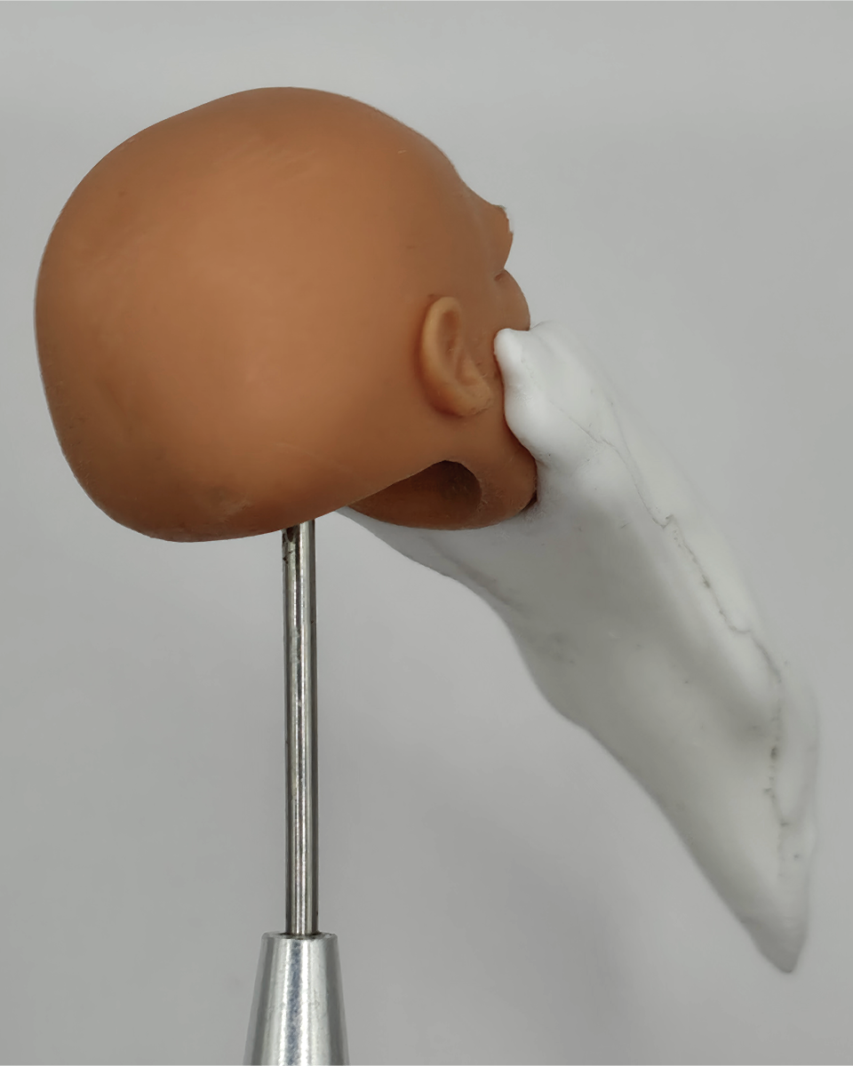 Elder Prime Head with Beard Painted || PRE-ORDER