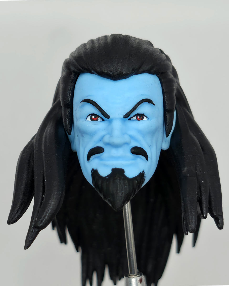 Evil Prince Millenium Head Full Hair Painted || PRE-ORDER