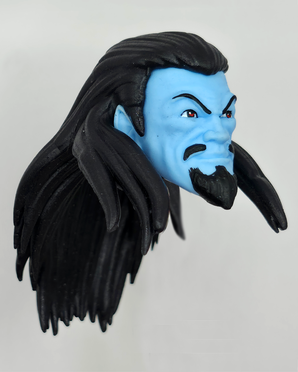 Evil Prince Millenium Head Full Hair Painted || PRE-ORDER