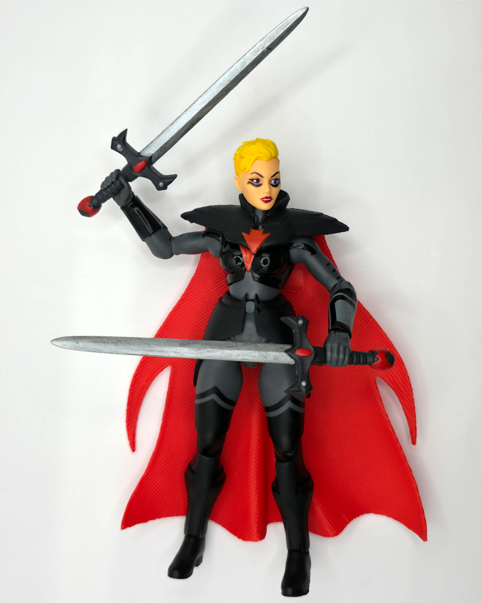 Despicable Swords + Staff Set Retro Size Painted || PRE-ORDER