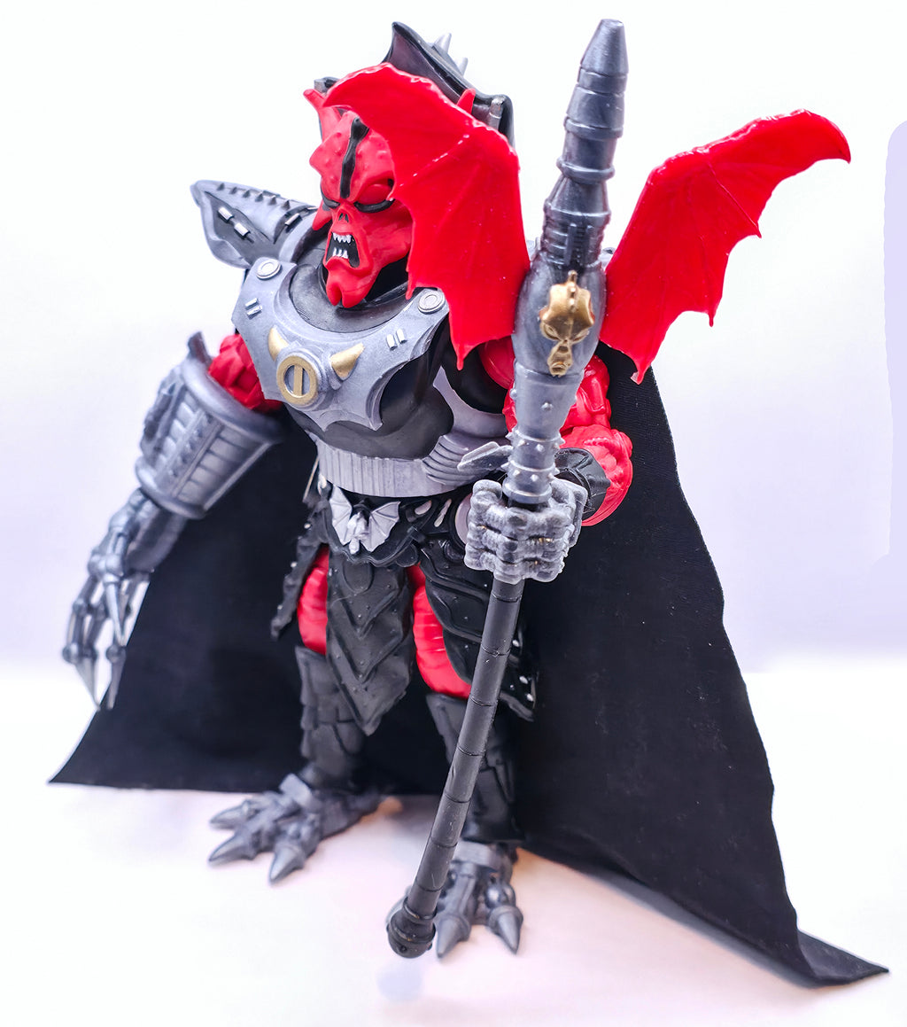 Horrid Overlord Full Custom Figure in Collector Clamshell w/Cardback Insert || Crimson Classic Variant Head || PRE-ORDER