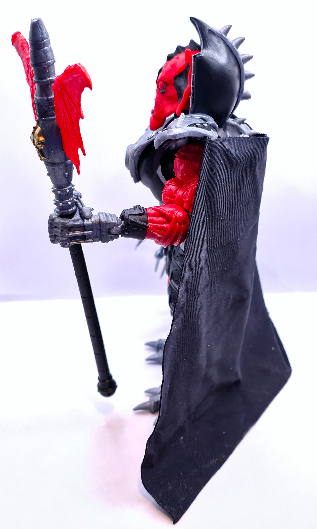 Horrid Overlord Full Custom Figure in Collector Clamshell w/Cardback Insert || Crimson Classic Variant Head || PRE-ORDER