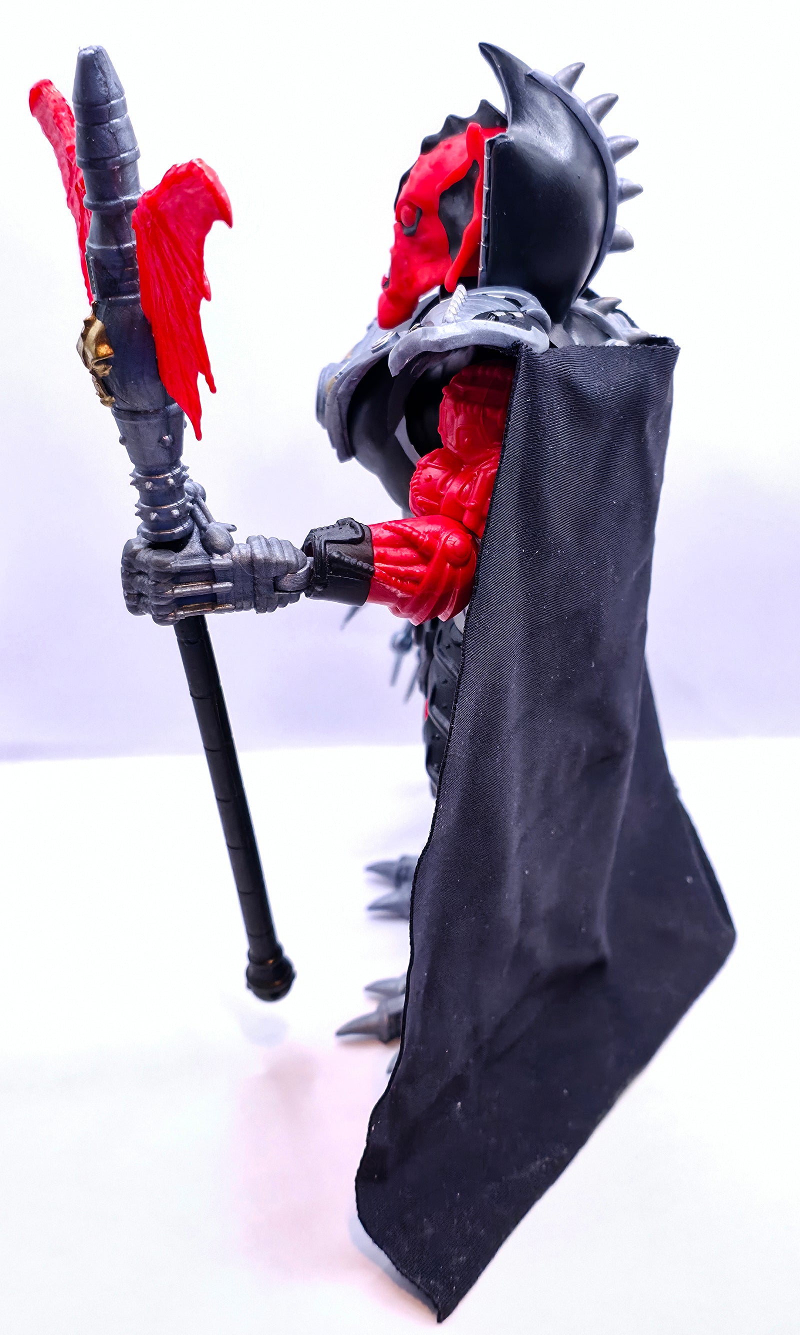 Horrid Overlord Full Custom Figure in Collector Clamshell w/Cardback Insert || Crimson Classic Variant Head || PRE-ORDER