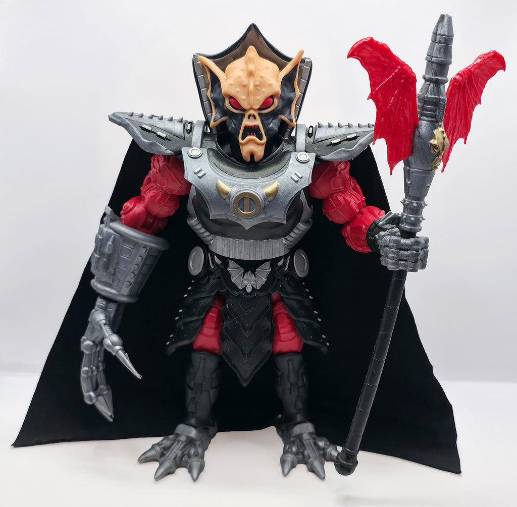 Horrid Overlord Full Custom Figure in Collector Clamshell w/Cardback Insert || Vintage Toy Variant Head || PRE-ORDER