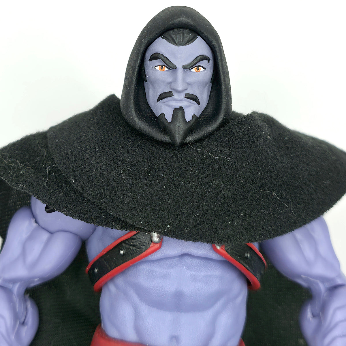 Evil Prince Revolutions Hooded Painted Head – Muted Purple Skin w/Black Hood || PRE-ORDER