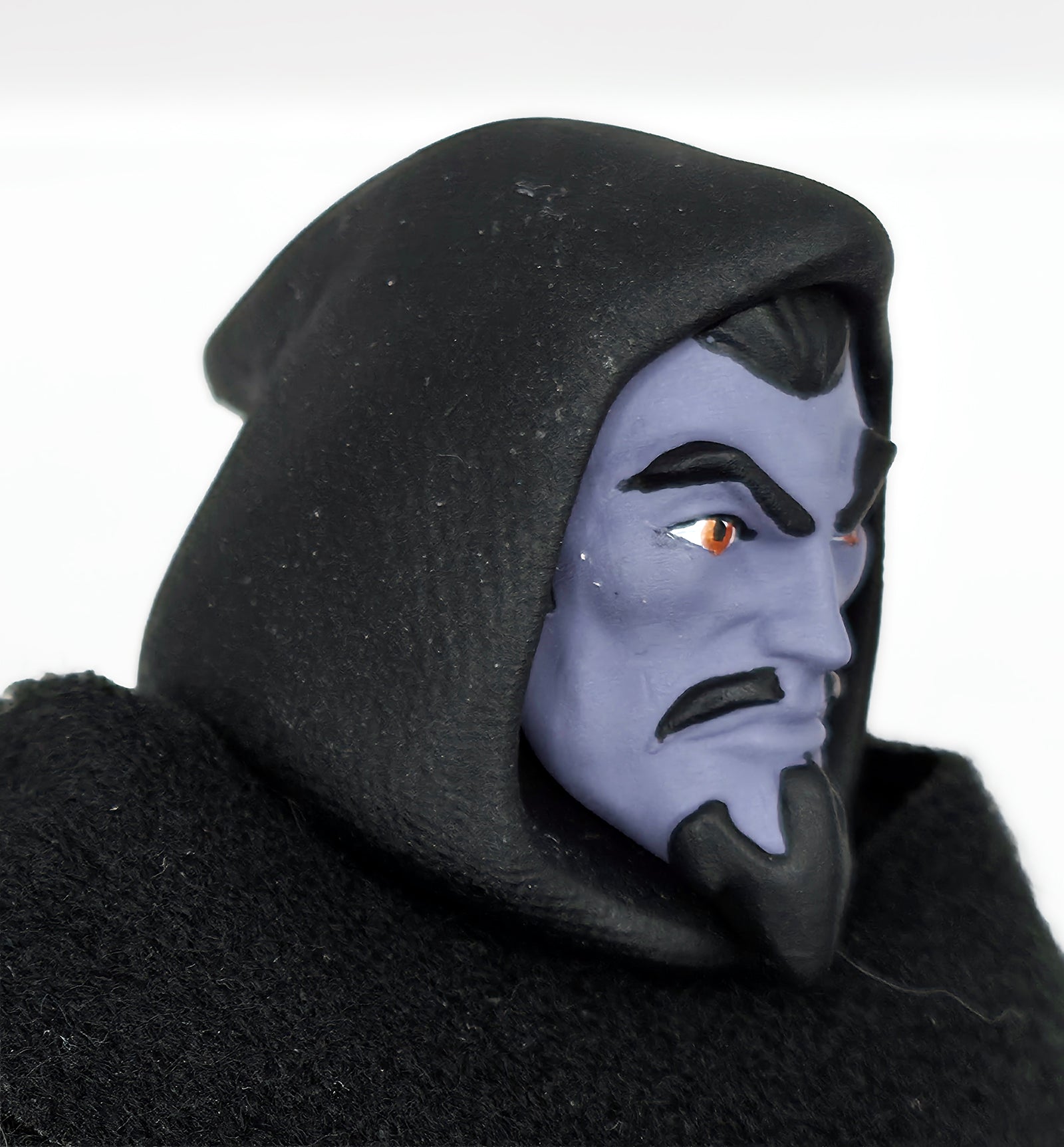 Evil Prince Revolutions Hooded Painted Head – Muted Purple Skin w/Black Hood || PRE-ORDER