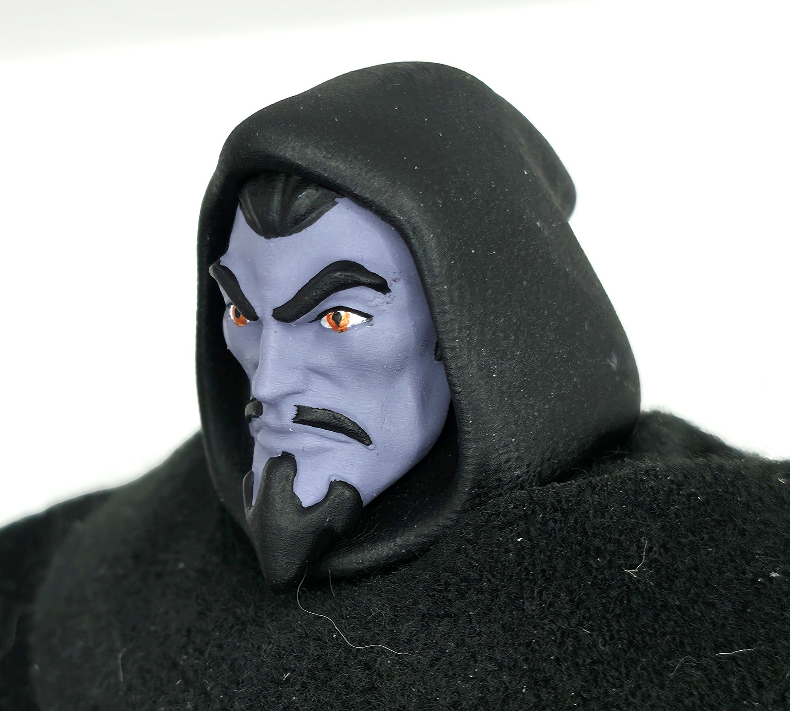 Evil Prince Revolutions Hooded Painted Head – Muted Purple Skin w/Black Hood || PRE-ORDER