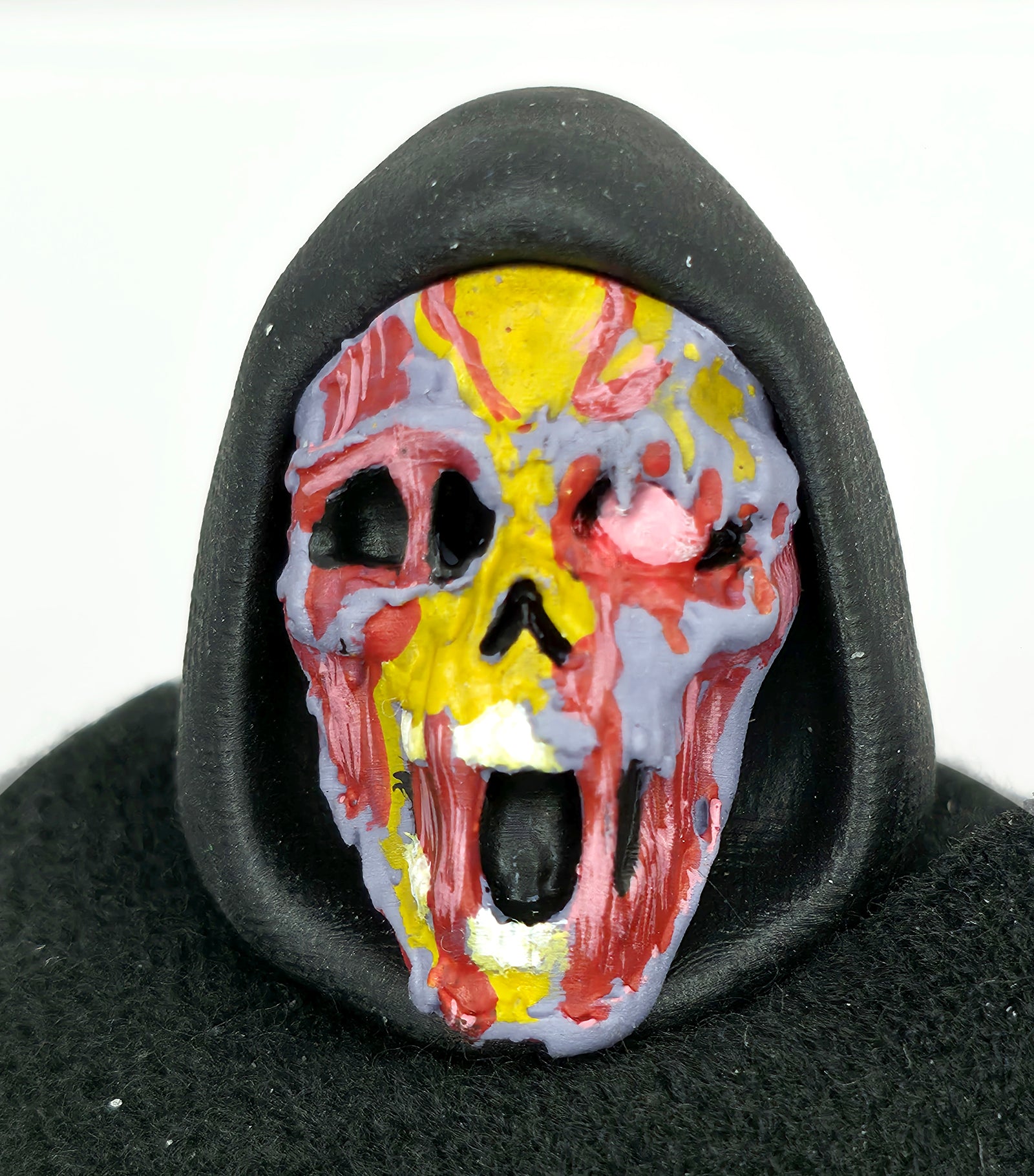 Evil Prince Revolutions Transforming Hooded Painted Head – Muted Purple Skin w/Black Hood || PRE-ORDER