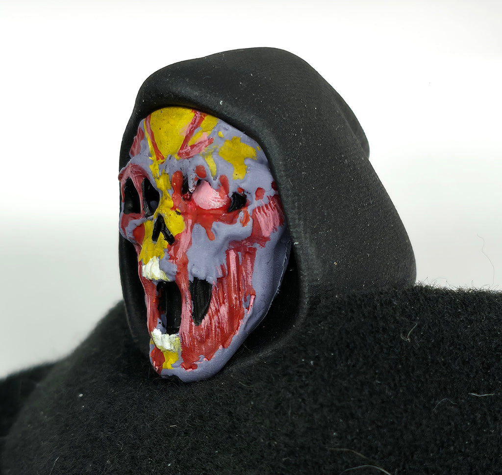 Evil Prince Revolutions Transforming Hooded Painted Head – Muted Purple Skin w/Black Hood || PRE-ORDER