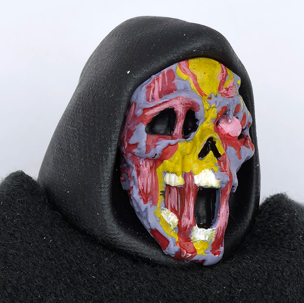 Evil Prince Revolutions Transforming Hooded Painted Head – Muted Purple Skin w/Black Hood || PRE-ORDER