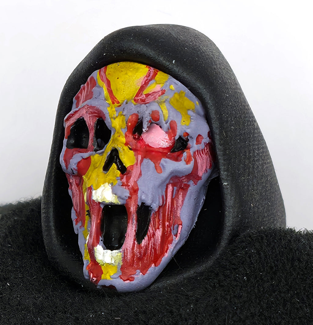 Evil Prince Revolutions Transforming Hooded Painted Head – Muted Purple Skin w/Black Hood || PRE-ORDER