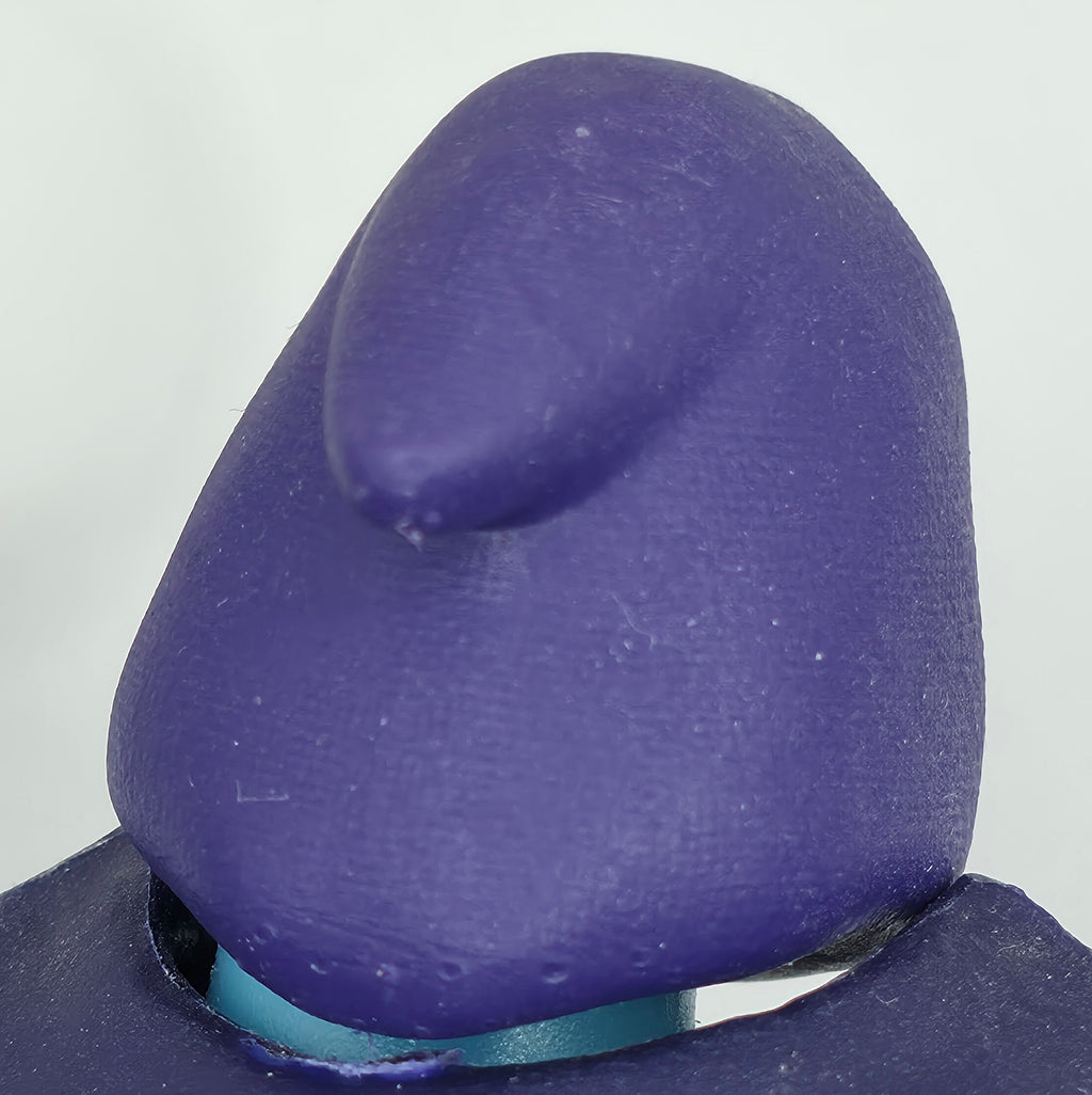 Evil Prince Revolutions Hooded Painted Head – Retro Blue w/Purple Hood || PRE-ORDER
