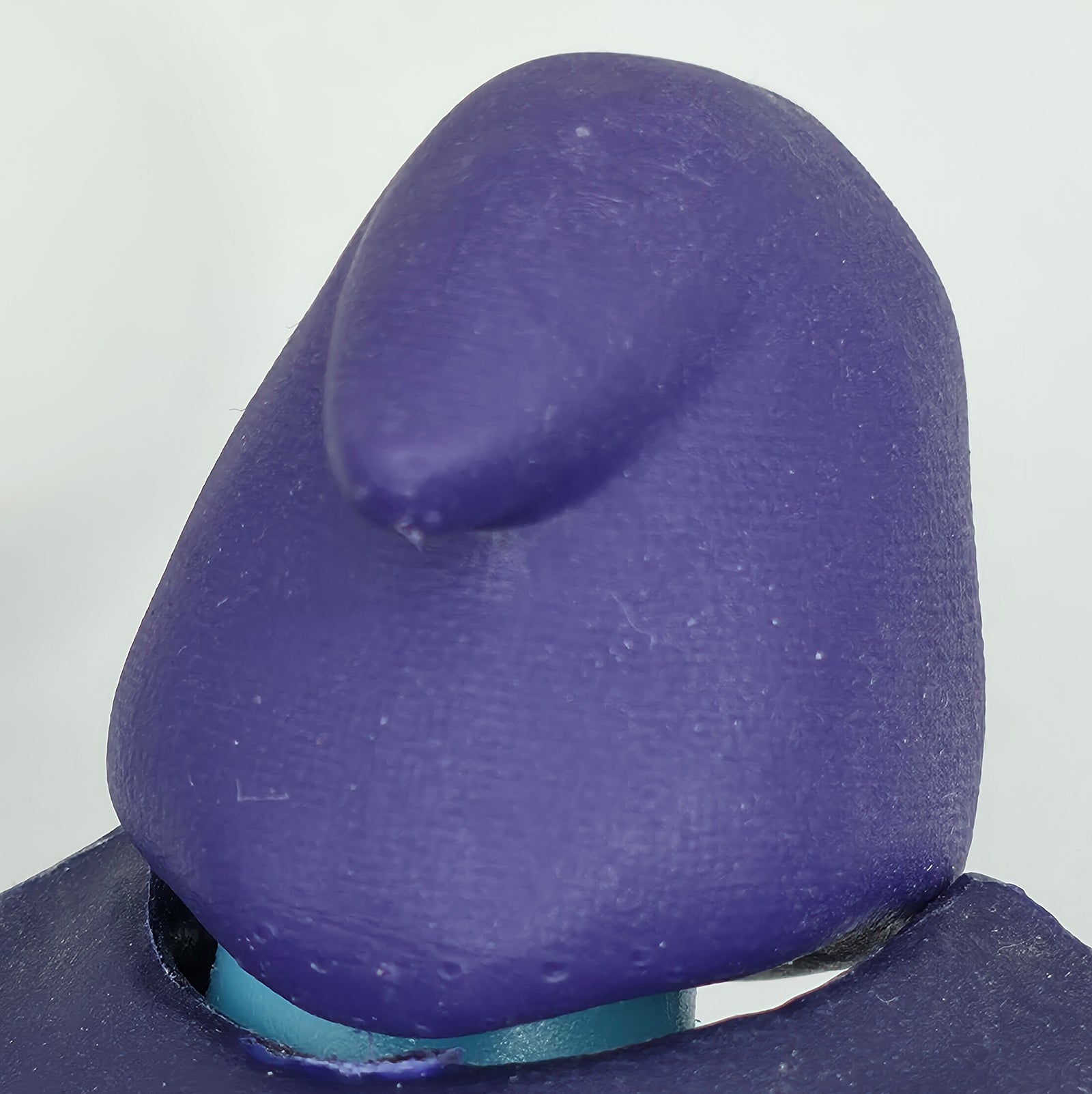 Evil Prince Revolutions Hooded Painted Head – Retro Blue w/Purple Hood || PRE-ORDER