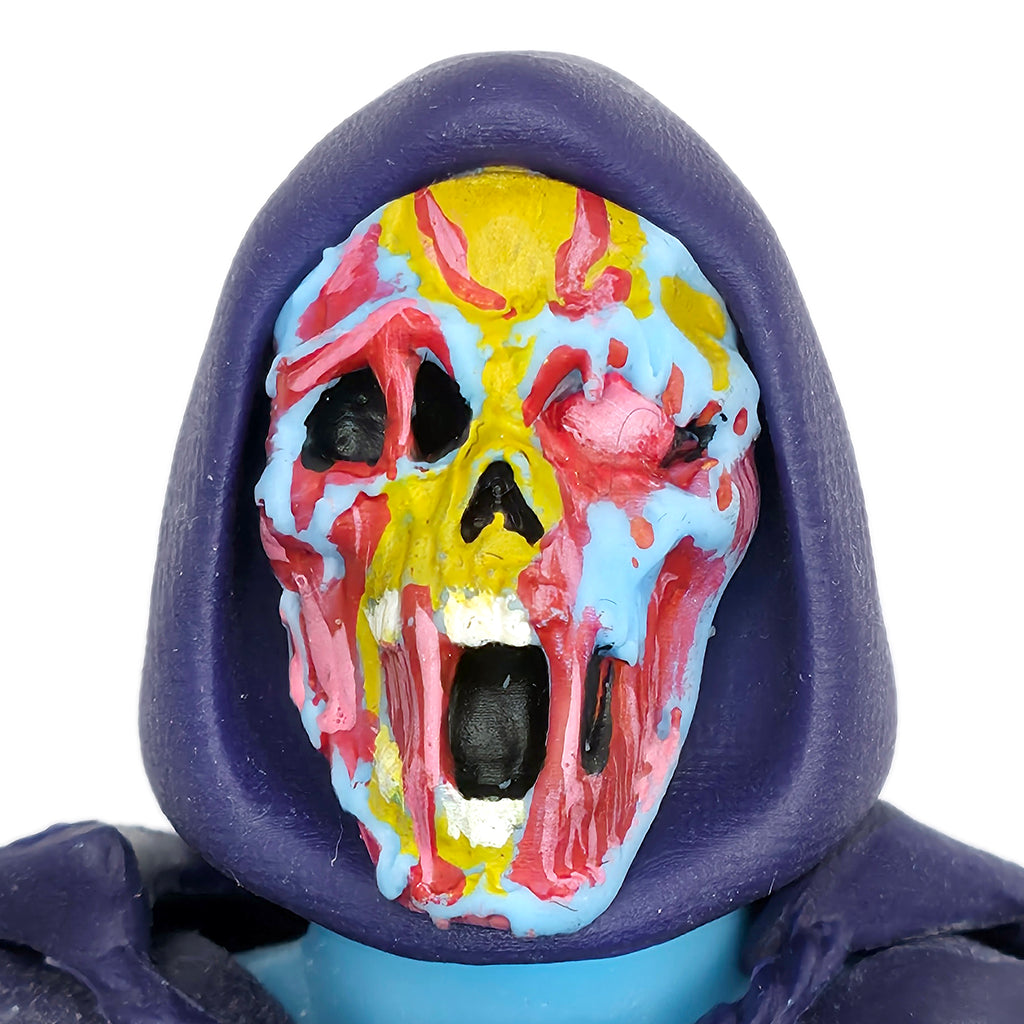 Evil Prince Revolutions Transforming Hooded Painted Head – Retro Blue Skin w/Purple Hood || PRE-ORDER