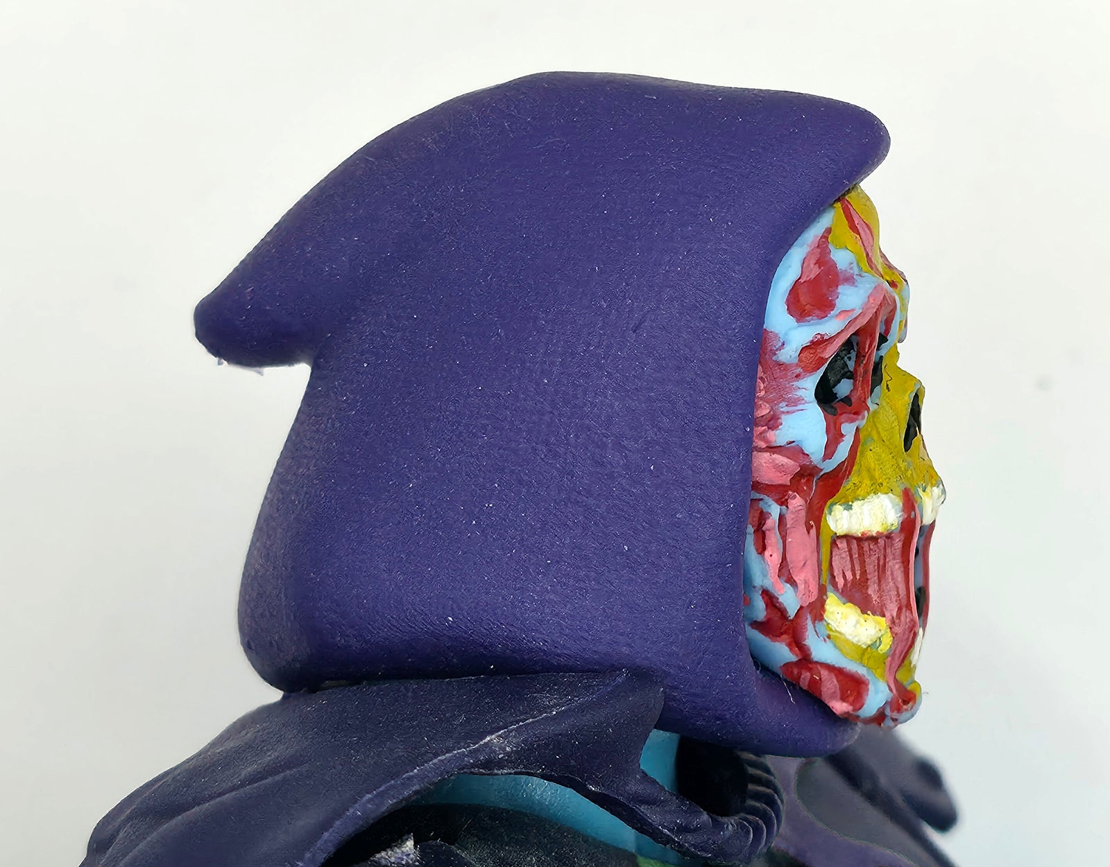 Evil Prince Revolutions Transforming Hooded Painted Head – Retro Blue Skin w/Purple Hood || PRE-ORDER