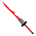 Ninja Warrior Giant Dragon Sword – Black, Silver & Red w/Translucent Red Blade || PRE-ORDER