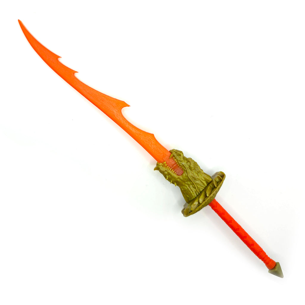 Judo Warrior Giant Dragon Sword – Gold & Orange w/Translucent Orange Blade || PRE-ORDER