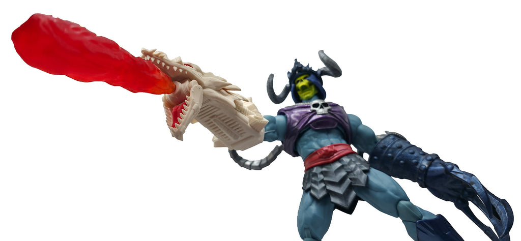 Claws of Tyranny Skeleton Lord’s Dragon Flame Blaster & Crown Accessory Set – Bone White || PRE-ORDER