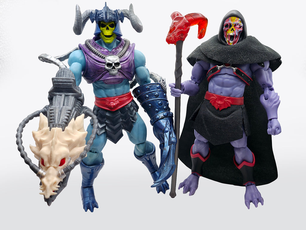 Evil Prince Revolutions Transforming Hooded Painted Head – Muted Purple Skin w/Black Hood || PRE-ORDER