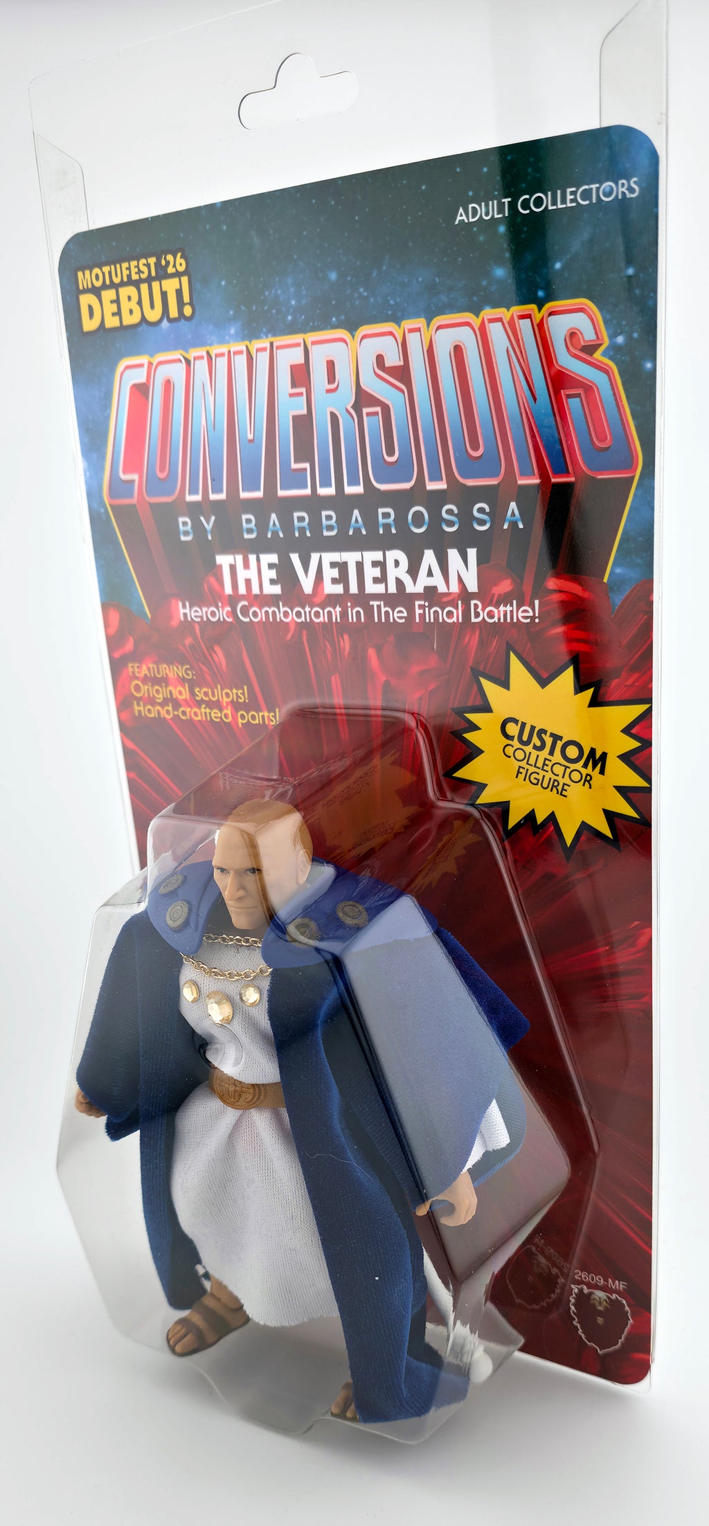 The VETERAN Custom Figure || MOTUFest Debut Special Edition || PRE-ORDER for 2026 SHOW PICKUP ONLY! NO SHIPPING!