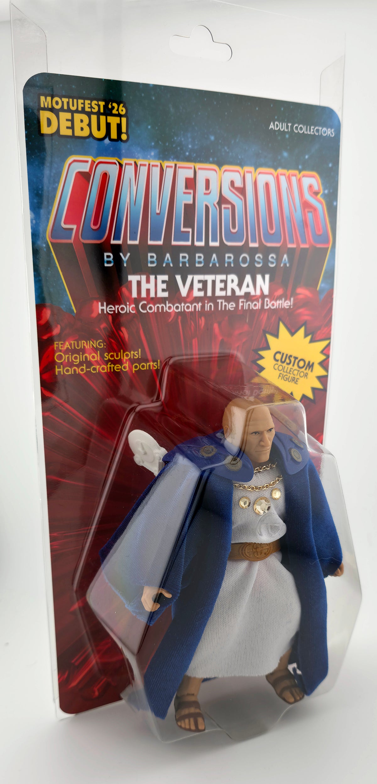 The VETERAN Custom Figure || MOTUFest Debut Special Edition || PRE-ORDER for 2026 SHOW PICKUP ONLY! NO SHIPPING!