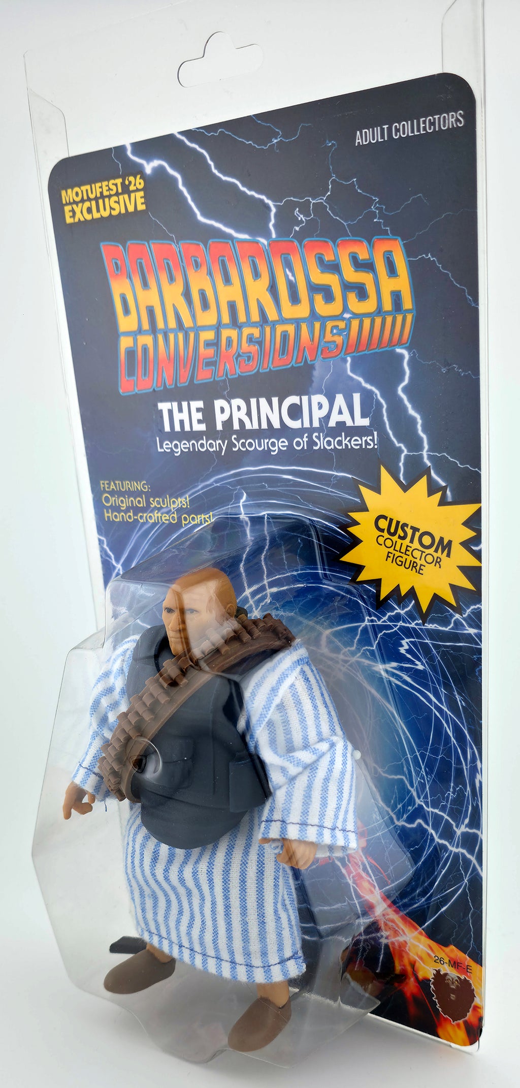 The PRINCIPAL Custom Figure || MOTUFest EXCLUSIVE FIGURE || PRE-ORDER for 2026 SHOW PICKUP ONLY! NO SHIPPING!