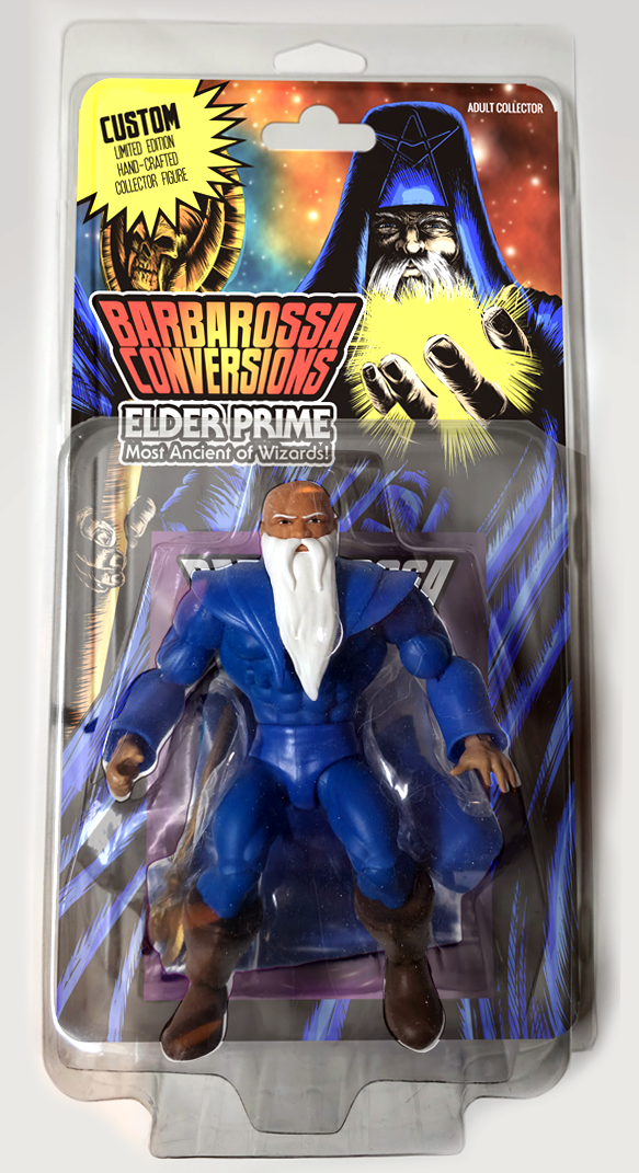 Elder Prime Limited Edition Collector Action Figure Packaged Set || Barbarossa Conversions || PRE-ORDER